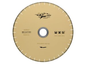 Отрезной диск для мрамора "Пиранья" 500х3,8х8х60/50 (бесшумный)