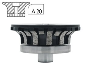 Профильные фрезы по граниту A ( 20 мм )