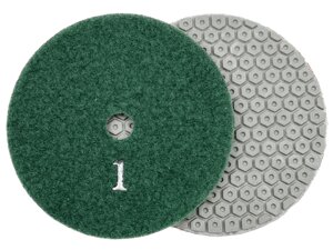 Алмазные гибкие диски №1 Ø 100 "миниболты" сухие 5 шагов 1 шт