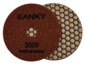 Алмазные гибкие диски №3000 Ø 100 cухие SANKY 1 шт