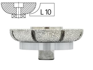 Профильная фреза вакуумного спекания L (10 мм)