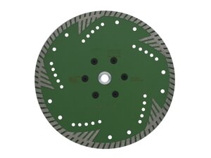 Алмазный отрезной диск "Тигриный коготь" фирмы ТДР ф125мм м14 по граниту