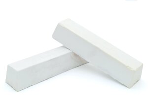 Абразивная паста (воск) белый в брусках по граниту и мрамору , вес 0,65 кг