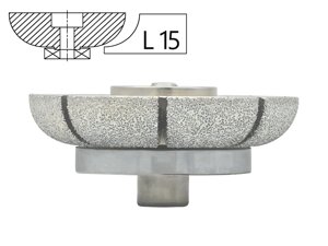Профильная фреза вакуумного спекания L (15 мм)