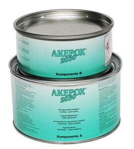 Клей для камня Akemi Akepox 2030 (Акепокс 2030) цвет серо-зеленый, 3 кг
