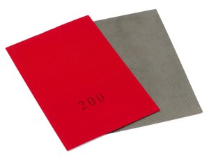 Алмазная бумага №200, 120 х 180 мм, для обработки камня и стекла