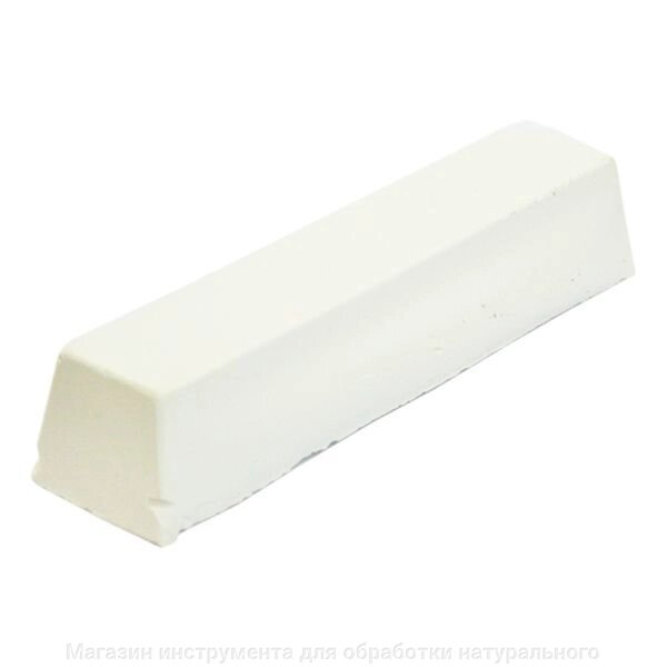 Полировочная абразивная паста в брусках Дженерал ( цвет белый)  0,65 кг от компании Магазин инструмента для обработки натурального камня - фото 1