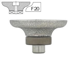Профильная фреза вакуумного спекания F (20 мм)