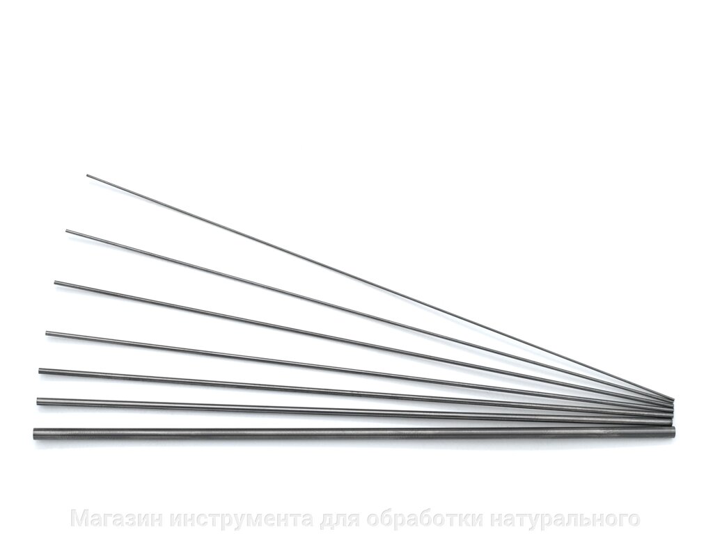 Спицы цельнопобедитовые   0,6 мм за 1 шт. от компании Магазин инструмента для обработки натурального камня - фото 1