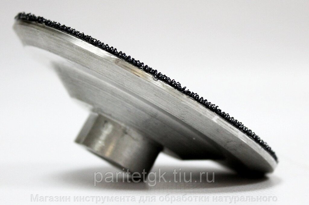 Ухват "липучка" алюминиевая д 100 мм от компании Магазин инструмента для обработки натурального камня - фото 1