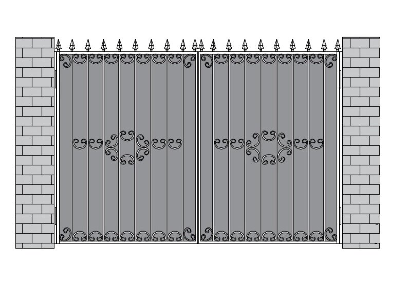 Ворота для ангара распашные. 5х2м. Каркас ворот распашных (оцинк) наполнение 3d , 3000*1530 d 4 мм,. Распашные ворота 3 м. Ворота распашные 4000мм.