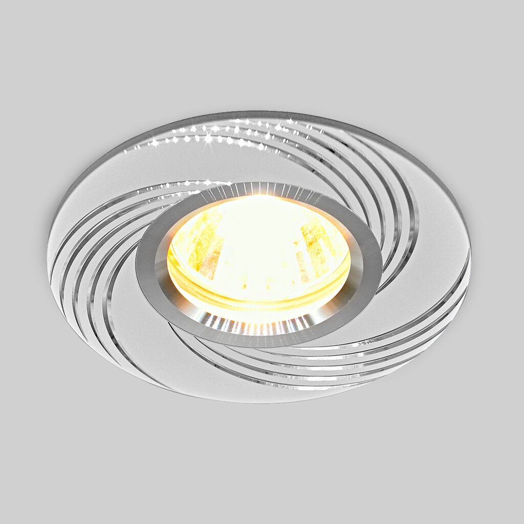 Алюминиевый точечный светильник 5156 MR16 WH белый от компании ФЕРОСВЕТ - фото 1