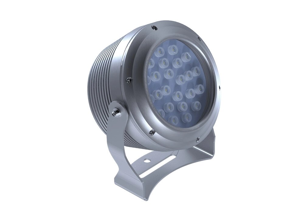 Архитектурный светильник лучевой D155 18W 220V IP65 10,25,45,60° на светодиодах CREE от компании ФЕРОСВЕТ - фото 1