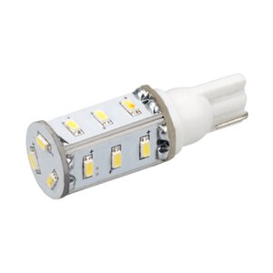 Автолампа ARL-T10-15N1 warm white (10-30V, 15 LED 3014) (ANR, открытый)