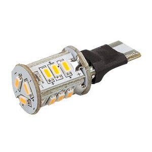 Автолампа ARL-T10-15S white (10-30V, 15 LED 3014) (ANR, открытый)