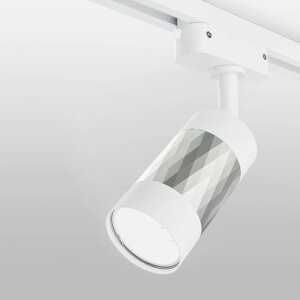 Basic System Трековый светильник GU10 Mizar Белый/серебро MRL 1007