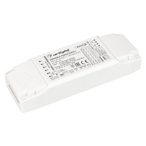 Блок питания ARJ-SP-20-PFC-1-10V-DALI2-PD (20W, 250-700ma) (arlight, IP20 пластик, 5 лет)