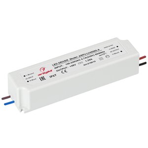 Блок питания ARPV-LV48060-A (48V, 1.3A, 60W) (Arlight, IP67 Пластик, 3 года)