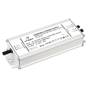 Блок питания ARPV-UH12100-PFC-DALI2-PH (12V, 8.3A, 100W) (arlight, IP67 металл, 7 лет)