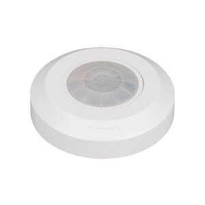 Датчик движения PRIME-PIR-surface-R76-200W (230V, 0.87A, SLIM, IP20) (arlight, пластик)