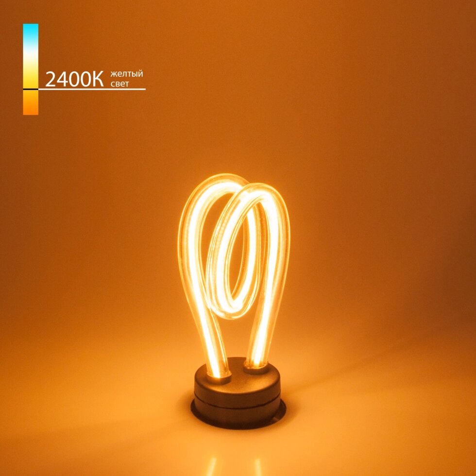Филаментная светодиодная лампа Art filament 4W 2400K E27 BL152 от компании ФЕРОСВЕТ - фото 1