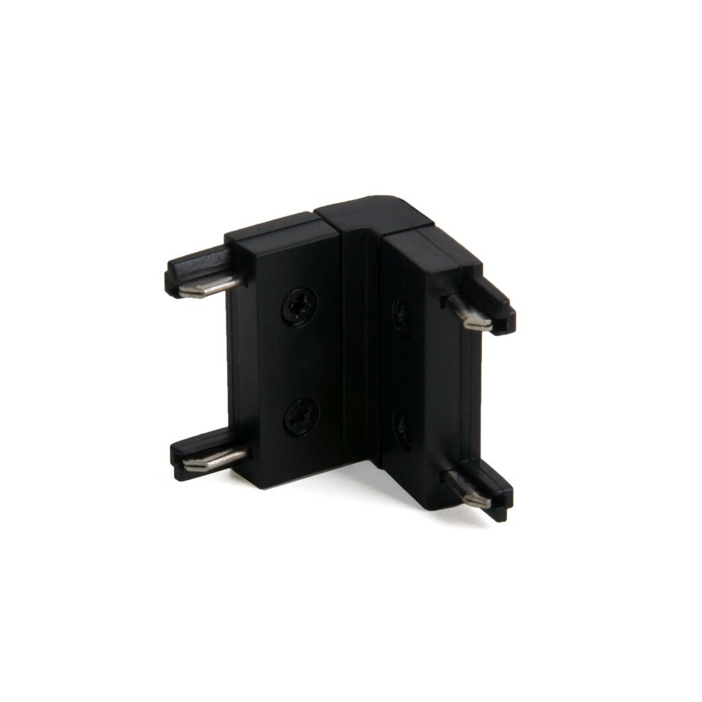 Flat Magnetic Коннектор угловой внутренний для накладного шинопровода (черный) 85002/00 от компании ФЕРОСВЕТ - фото 1