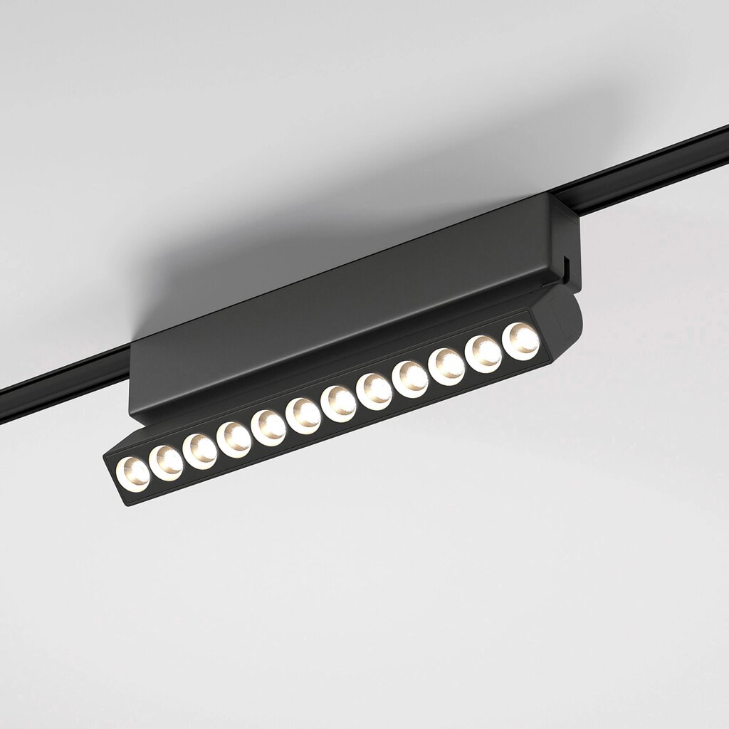 Flat Magnetic Трековый светильник 12W 4000K Insight чёрный 85091/01 от компании ФЕРОСВЕТ - фото 1