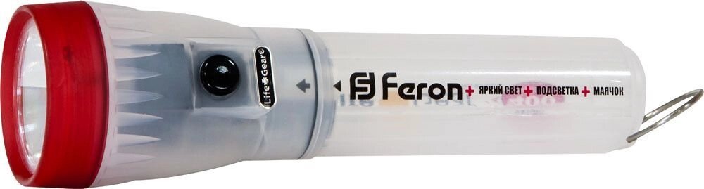 Фонарь с аккумулятором FERON TL023 от компании ФЕРОСВЕТ - фото 1
