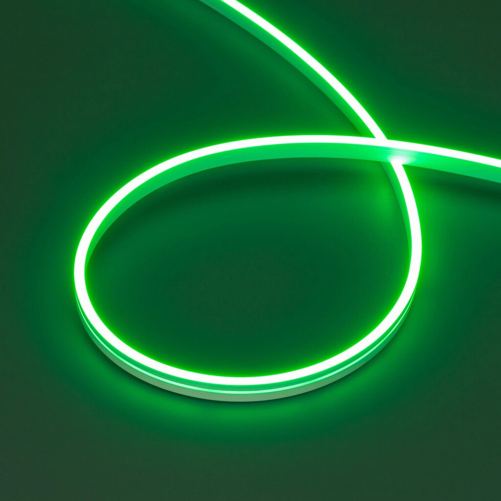 Гибкий неон ARL-MOONLIGHT-1004-SIDE 24V Green (Arlight, Прямой вывод кабеля) от компании ФЕРОСВЕТ - фото 1