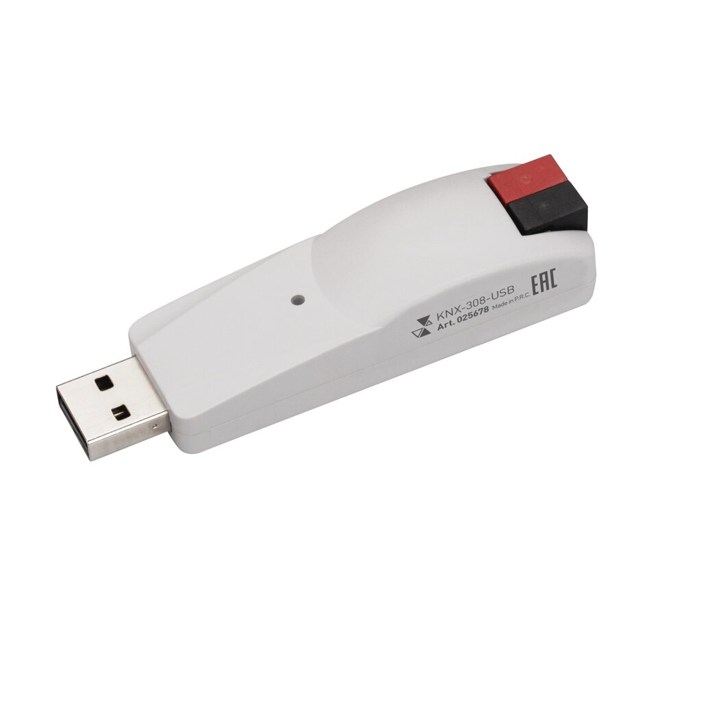 INTELLIGENT ARLIGHT Конвертер KNX-308-USB (BUS) (IARL, Пластик) от компании ФЕРОСВЕТ - фото 1