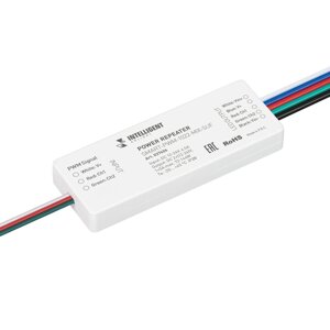 Intelligent arlight усилитель SMART-PWM-1022-MIX-SUF (12-24V, 2x3A) (IARL, IP20 пластик, 5 лет)