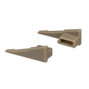 Комплект заглушек SL-MINI-SHELF-H8 OLIVE GREY (arlight, пластик)