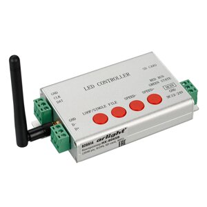Контроллер HX-806SB (2048 pix, 12-24V, SD-card, WiFi) (Arlight,