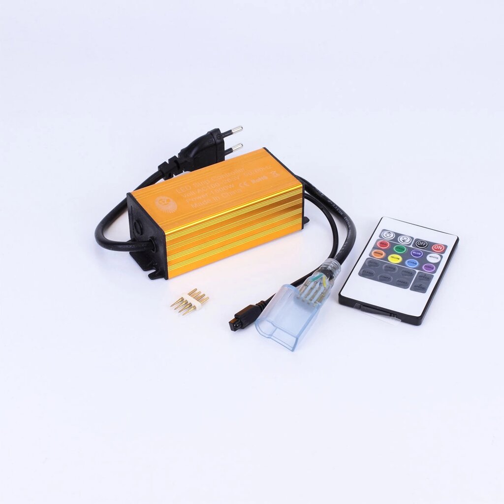 Контроллер RGB для гибкого неона 1425 225H (220V, 1500W) от компании ФЕРОСВЕТ - фото 1