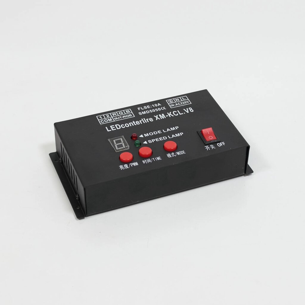 Контроллер RGB для светодиодной ленты и неона 220Е (220V, 2500W) DELCI от компании ФЕРОСВЕТ - фото 1