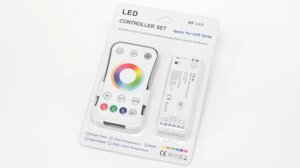 Контроллер с пультом RGB+CCT RF V5-M IC90 (12-24V, 180-360W) DELCI