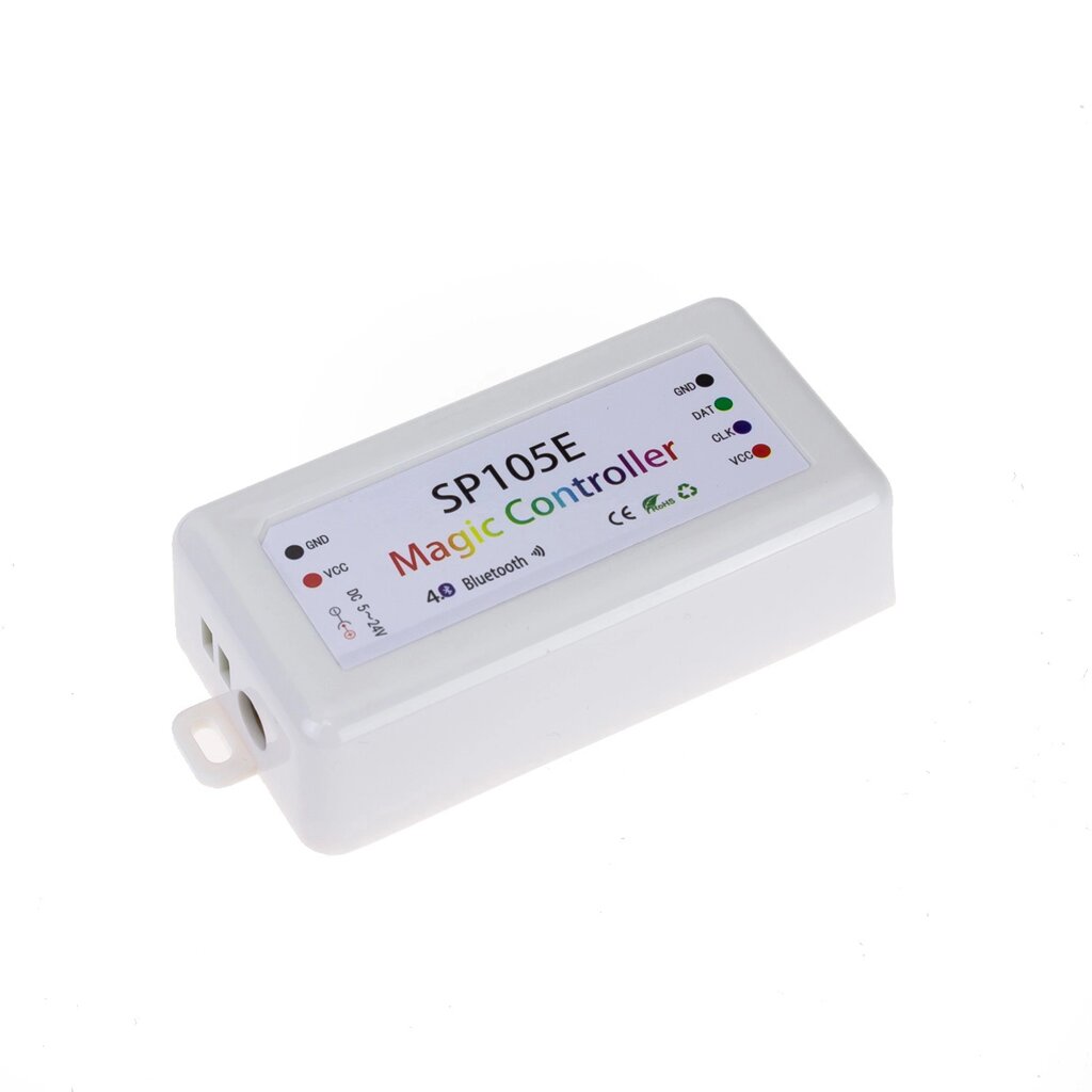 Контроллер SP105E S360 (5-24V, 2048pix, SPI, управление по Bluetooth) DELCI от компании ФЕРОСВЕТ - фото 1
