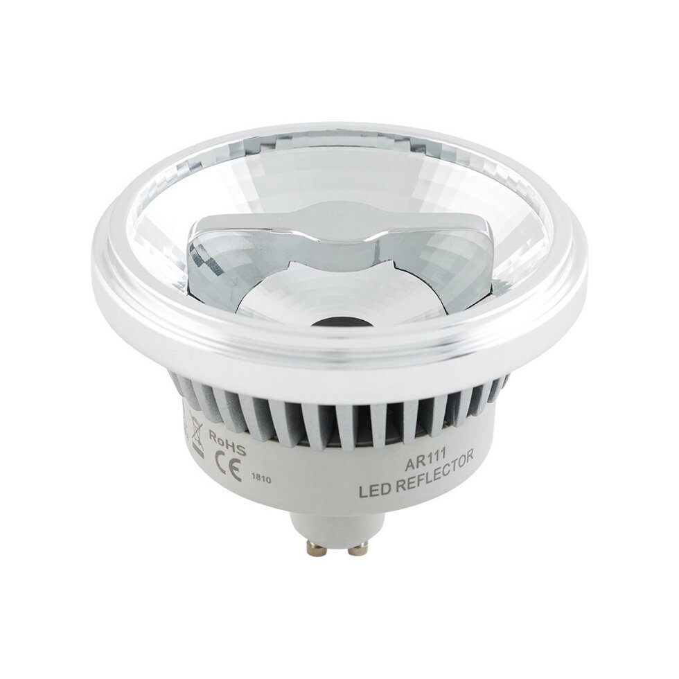 Лампа AR111-FORT-GU10-15W-DIM Day4000 (Reflector, 24 deg, 230V) (Arlight, Металл) от компании ФЕРОСВЕТ - фото 1