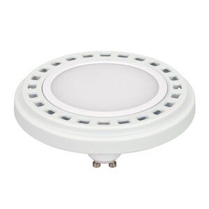 Лампа AR111-UNIT-GU10-15W-DIM warm3000 (WH, 120 deg, 230V) (arlight, металл)