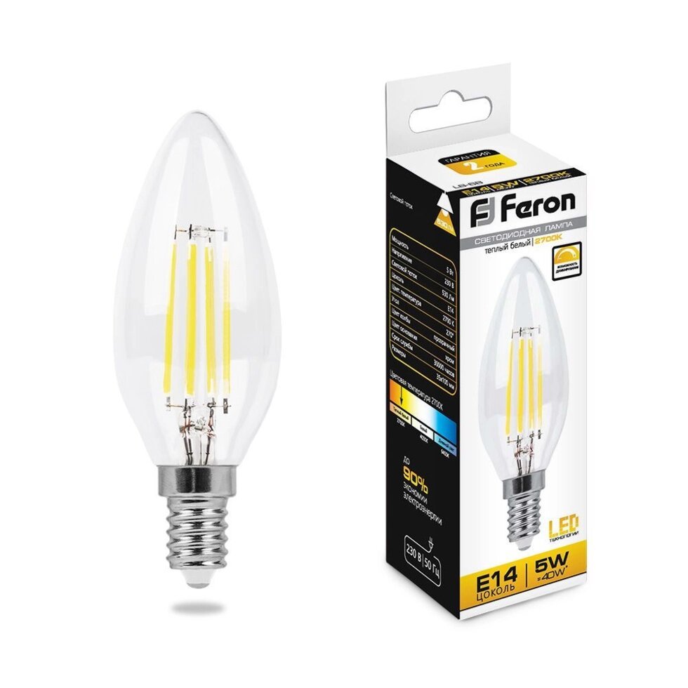 Лампа светодиодная FERON LB-68 от компании ФЕРОСВЕТ - фото 1