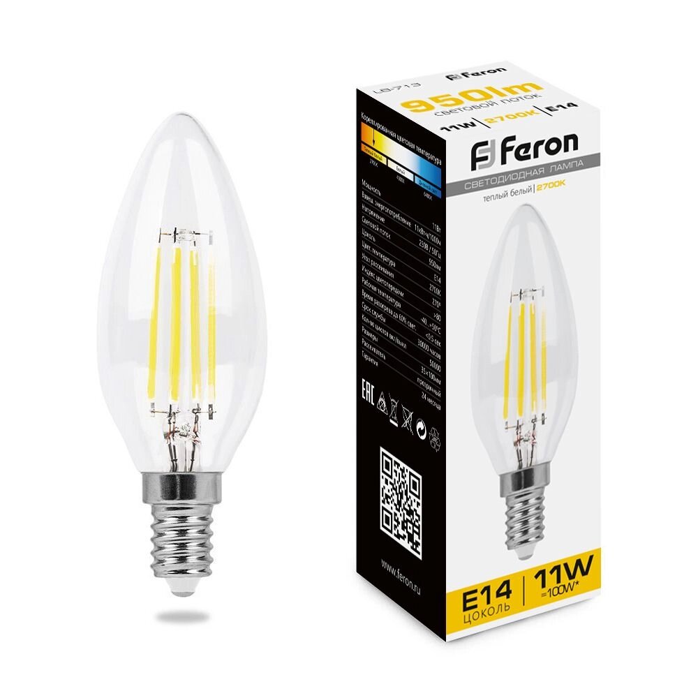 Лампа светодиодная FERON LB-713 от компании ФЕРОСВЕТ - фото 1