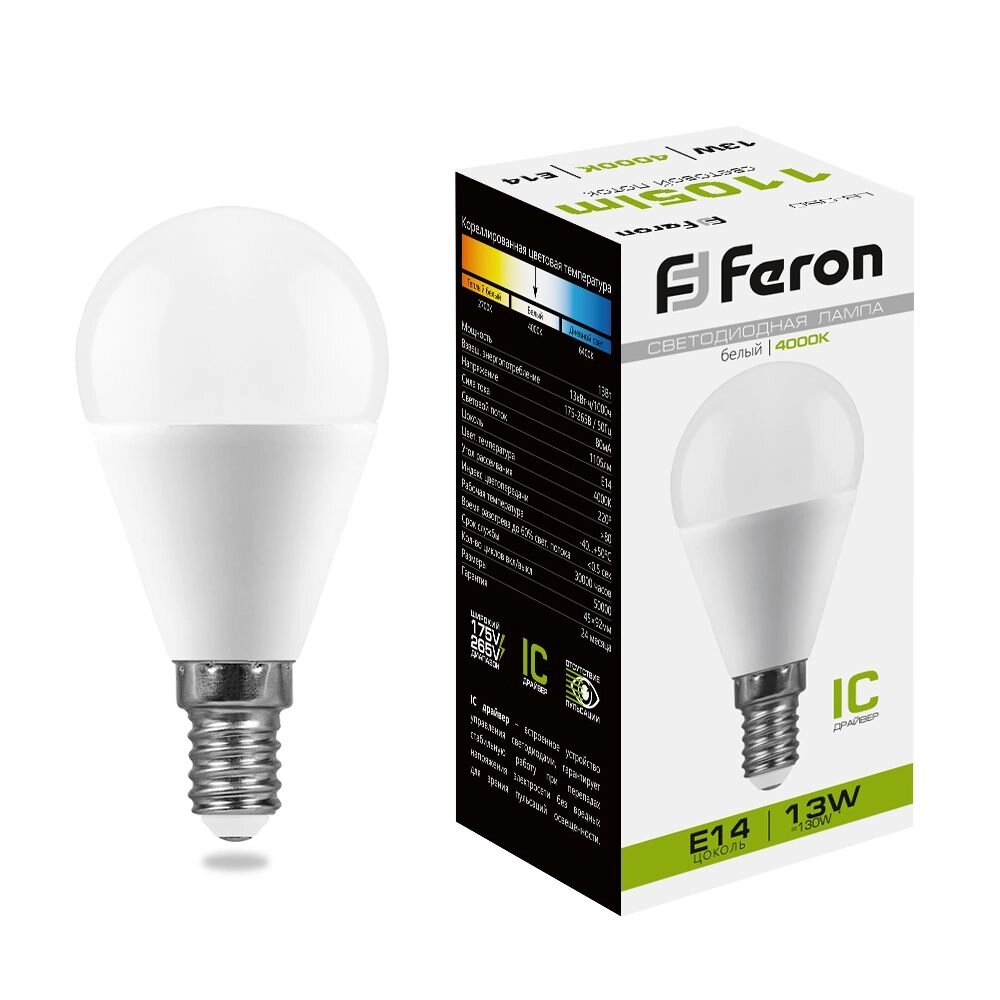 Лампа светодиодная FERON LB-950 от компании ФЕРОСВЕТ - фото 1
