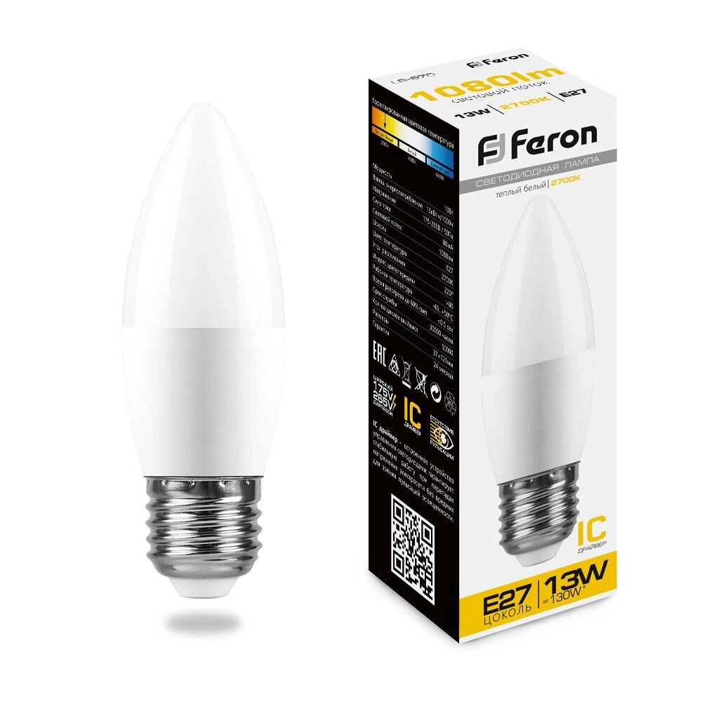 Лампа светодиодная FERON LB-970 от компании ФЕРОСВЕТ - фото 1