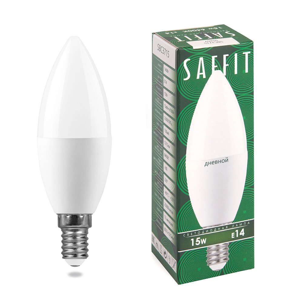 Лампа светодиодная SAFFIT SBC3715 от компании ФЕРОСВЕТ - фото 1