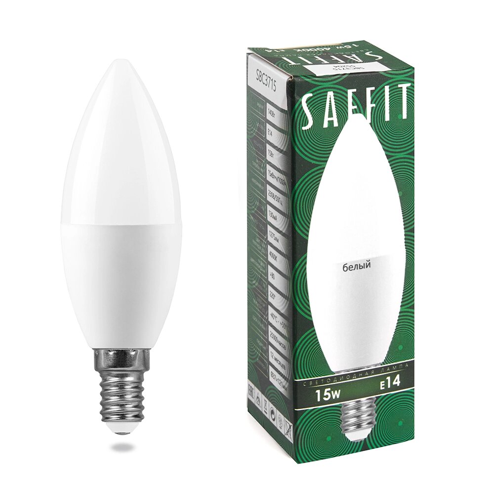 Лампа светодиодная SAFFIT SBC3715 от компании ФЕРОСВЕТ - фото 1