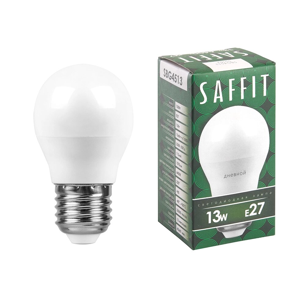 Лампа светодиодная SAFFIT SBG4513 от компании ФЕРОСВЕТ - фото 1