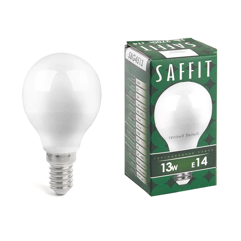 Лампа светодиодная SAFFIT SBG4513 от компании ФЕРОСВЕТ - фото 1