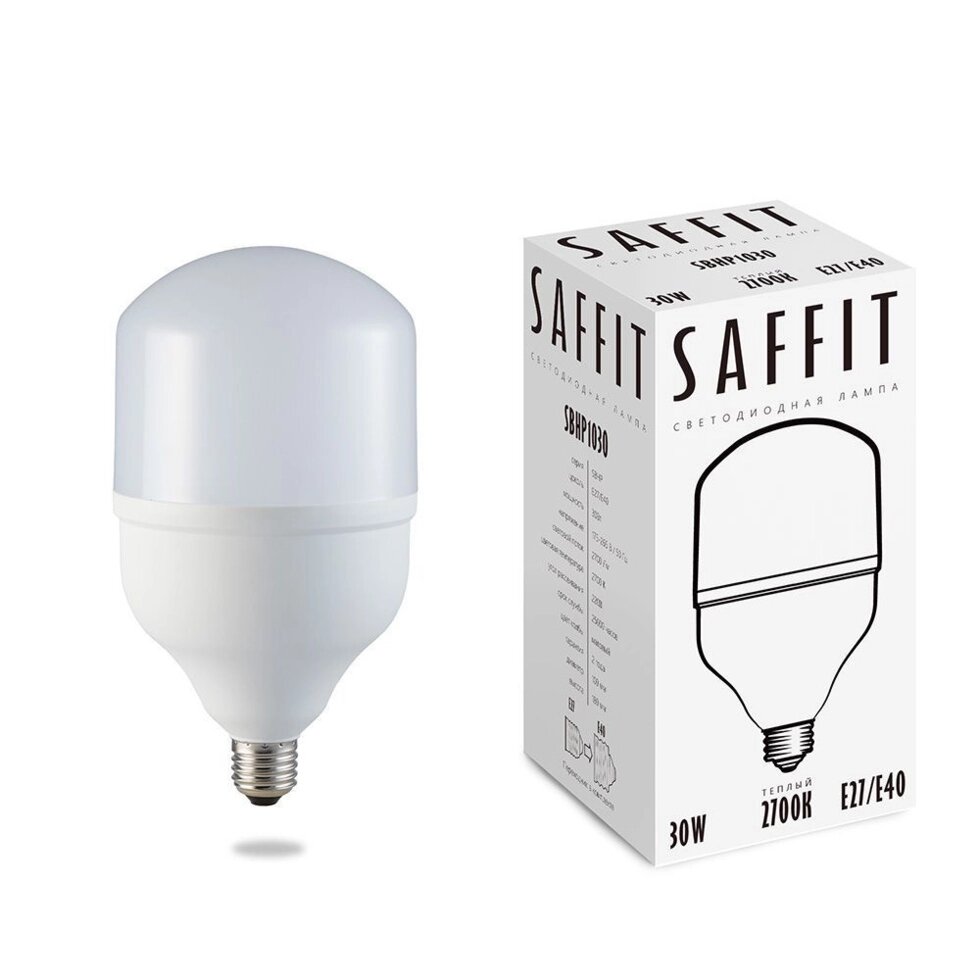 Лампа светодиодная SAFFIT SBHP1030 от компании ФЕРОСВЕТ - фото 1