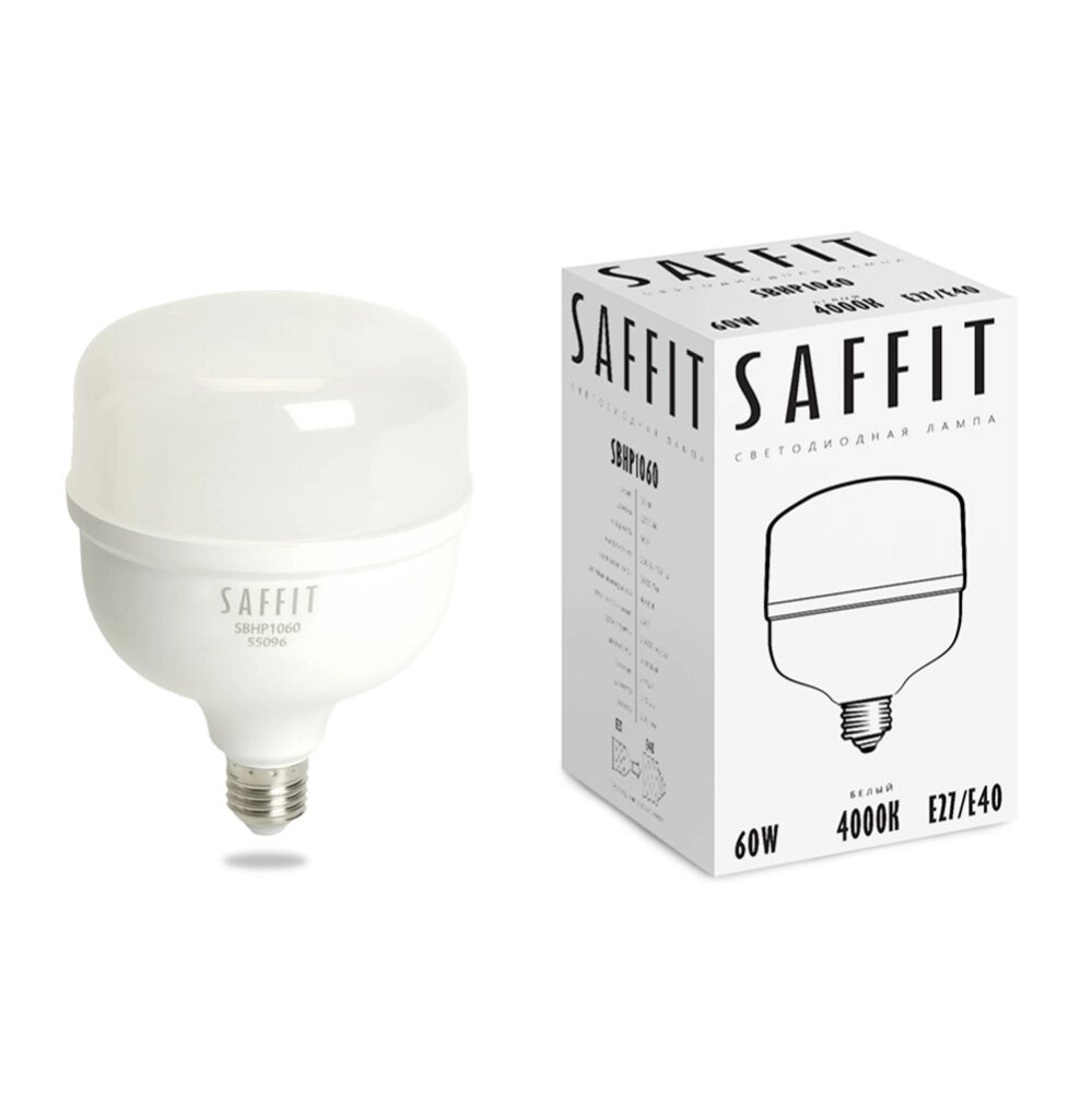Лампа светодиодная SAFFIT SBHP1060 от компании ФЕРОСВЕТ - фото 1