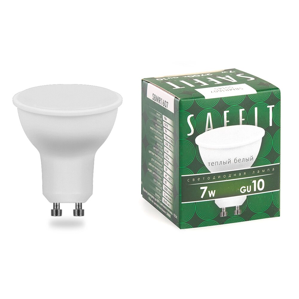 Лампа светодиодная SAFFIT SBMR1607 от компании ФЕРОСВЕТ - фото 1